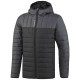 Купить Куртка мужская Outdoor, серая с черным с нанесением логотипа