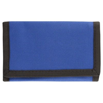 Бумажник на липучке, синий