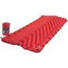 Купить Надувной коврик Insulated Static V Luxe, красный с нанесением логотипа