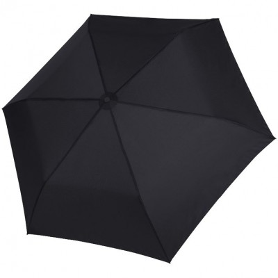 Купить Зонт складной Zero Large, черный с нанесением логотипа