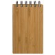 Купить Блокнот на кольцах Bamboo Simple с нанесением логотипа