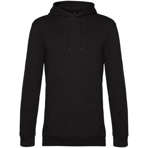 Купить Толстовка с капюшоном унисекс Hoodie, черная с нанесением логотипа