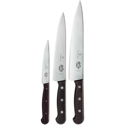 Купить Набор разделочных ножей Victorinox Wood, 3 предмета с нанесением логотипа