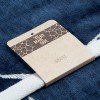Купить Полотенце Giraffe, малое, бежевое с синим с нанесением логотипа
