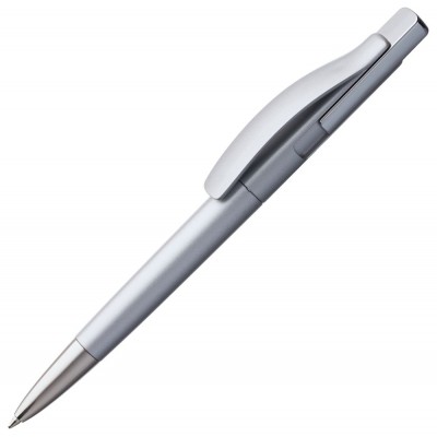 Купить Ручка шариковая Prodir DS2 PAC-Z, серебристая с нанесением логотипа