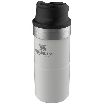 Купить Термокружка Stanley Classic One Hand 2.0, малая, белая с нанесением логотипа