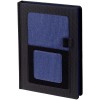 Купить Ежедневник Mobile, недатированный, черный с синим с нанесением логотипа