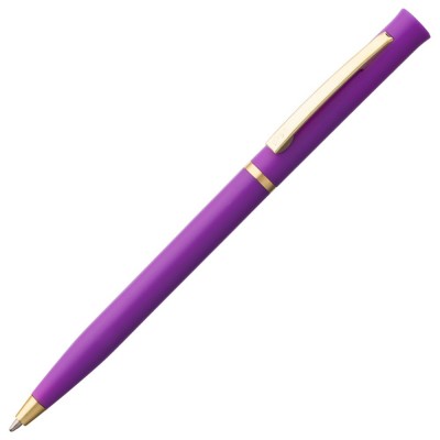 Купить Ручка шариковая Euro Gold,фиолетовая с нанесением