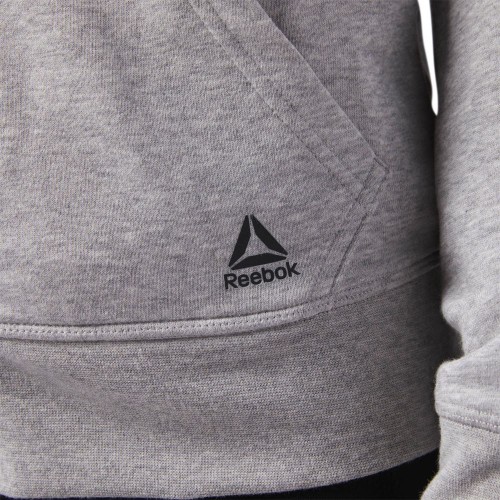 Купить Толстовка женская Elements French Terry Full Zip, серая с нанесением логотипа