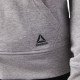 Купить Толстовка женская Elements French Terry Full Zip, серая с нанесением логотипа