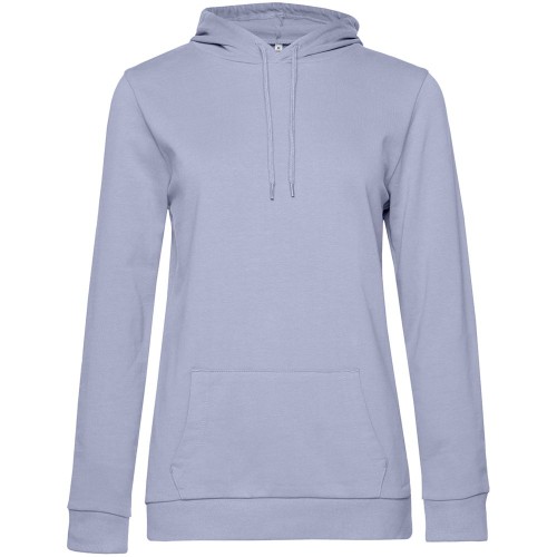 Купить Толстовка с капюшоном женская Hoodie, лиловая с нанесением логотипа