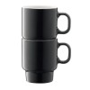 Купить Набор чашек для эспрессо Utility, серый с нанесением логотипа