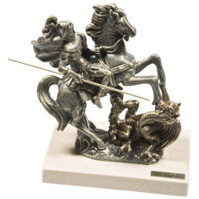 Купить Скульптура «Георгий Победоносец», малая с нанесением