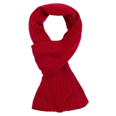 Купить Шарф Stripes, красный (алый) с нанесением логотипа