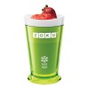 Купить Форма для холодных десертов Slush & Shake, зеленая с нанесением логотипа