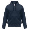 Купить Толстовка мужская Hooded Full Zip темно-синяя с нанесением логотипа