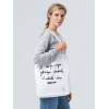 Купить Холщовая сумка «Любовь — тишина», белая с нанесением логотипа