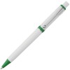 Купить Ручка шариковая Raja, зеленая с нанесением логотипа