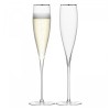 Купить Набор бокалов для шампанского Savoy Flute с ободком с нанесением логотипа