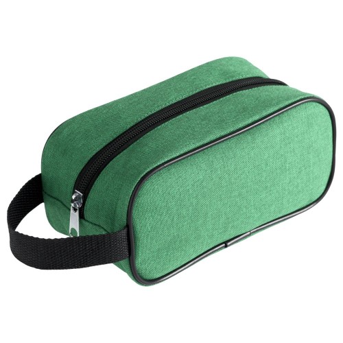 Купить Несессер Unit Jussi, зеленый с нанесением логотипа