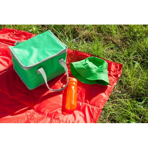 Купить Сумка холодильник Glacier, зеленая с нанесением логотипа