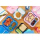 Купить Ланчбокс Neat Bento, малый, розовый с нанесением логотипа