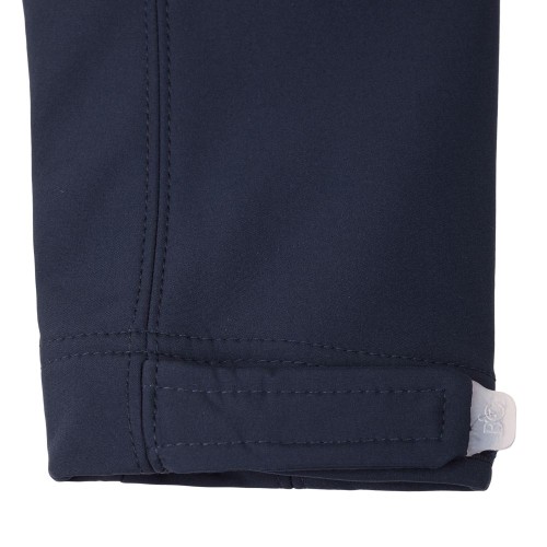 Купить Куртка мужская Hooded Softshell темно-синяя с нанесением логотипа