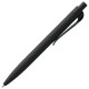 Купить Ручка шариковая Prodir QS01 PRP-P Soft Touch, черная с нанесением логотипа
