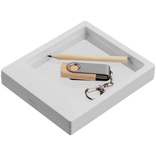 Купить Набор Wood Mood, 16 Гб с нанесением логотипа