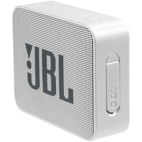 Купить Беспроводная колонка JBL GO 2, серая с нанесением логотипа Купить Беспроводная колонка JBL GO 2, серая с нанесением логотипа