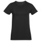 Купить Футболка женская T-bolka Stretch Light Lady, черная с нанесением логотипа