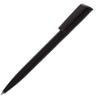 Купить Ручка шариковая Flip, черная с нанесением
