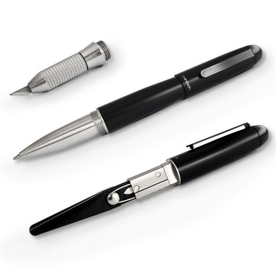 Купить Мультитул Xcissor Pen Full Set, черный с нанесением логотипа