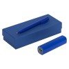 Купить Набор Couple: аккумулятор и ручка, синий с нанесением логотипа