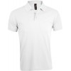 Купить Рубашка поло мужская PRIME MEN, белая с нанесением логотипа