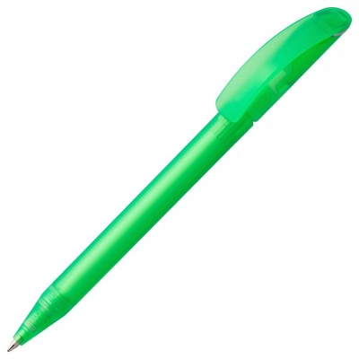 Купить Ручка шариковая Prodir DS3 TFF Ring, светло-зеленая с серым с нанесением