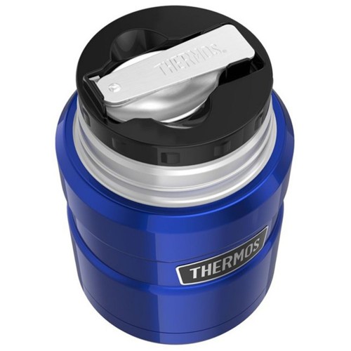 Купить Термос для еды Thermos SK3000, синий с нанесением логотипа