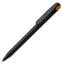 Ручка шариковая Prodir DS1 TMM Dot, черная с оранжевым