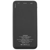 Купить Aккумулятор Uniscend Quick Charge Wireless 10000 мАч, черный с нанесением логотипа