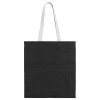 Купить Холщовая сумка на плечо Juhu, черная с нанесением логотипа