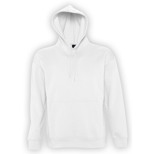 Купить Толстовка с капюшоном SLAM 320, белая с нанесением логотипа