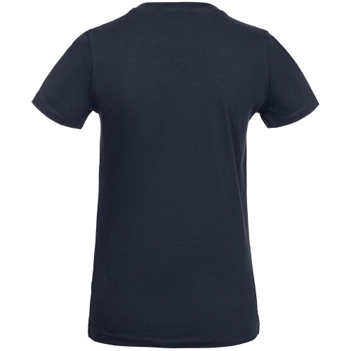 Купить Футболка женская T-bolka Stretch Light Lady, темно-синяя (navy) с нанесением логотипа Купить Футболка женская T-bolka Stretch Light Lady, темно-синяя (navy) с нанесением логотипа