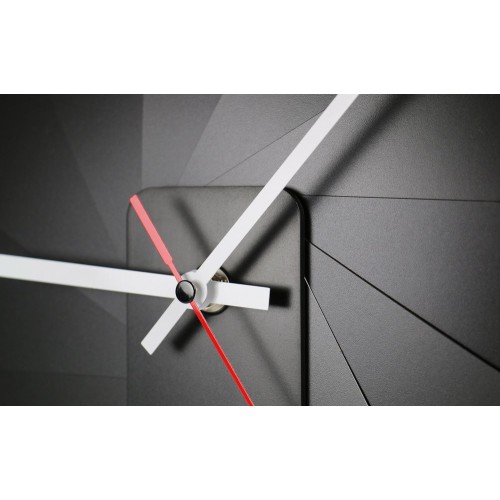 Купить Часы настенные Transformer Clock. Black & Black с нанесением логотипа