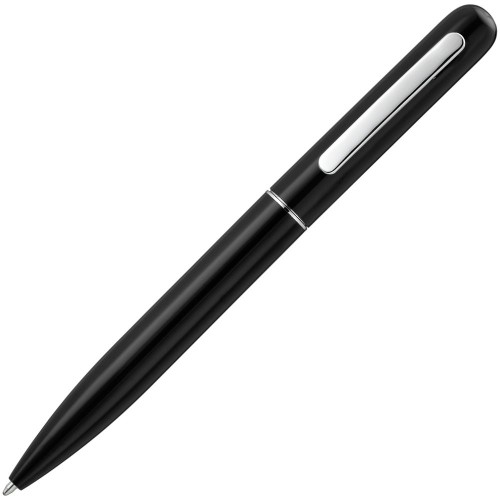Купить Ручка шариковая Scribo, черная с нанесением логотипа