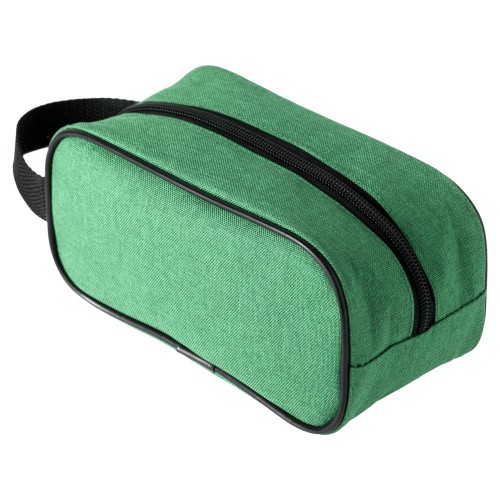 Купить Несессер Unit Jussi, зеленый с нанесением логотипа