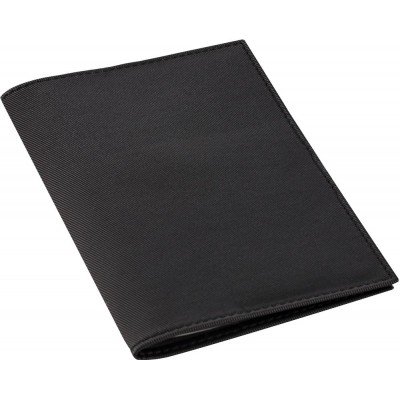 Купить Обложка для автодокументов Twill, черная с нанесением