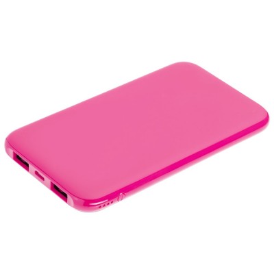 Купить Внешний аккумулятор Uniscend Half Day Compact 5000 мAч, розовый с нанесением