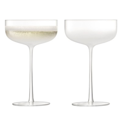 Купить Набор бокалов для шампанского Mist Saucer с нанесением логотипа