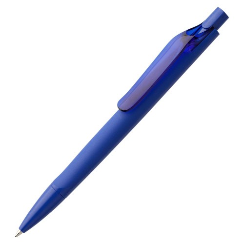 Купить Ручка шариковая Prodir DS6 PPP-T, синяя с нанесением логотипа