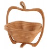 Купить Фруктовница из бамбука «Яблоко» с нанесением логотипа